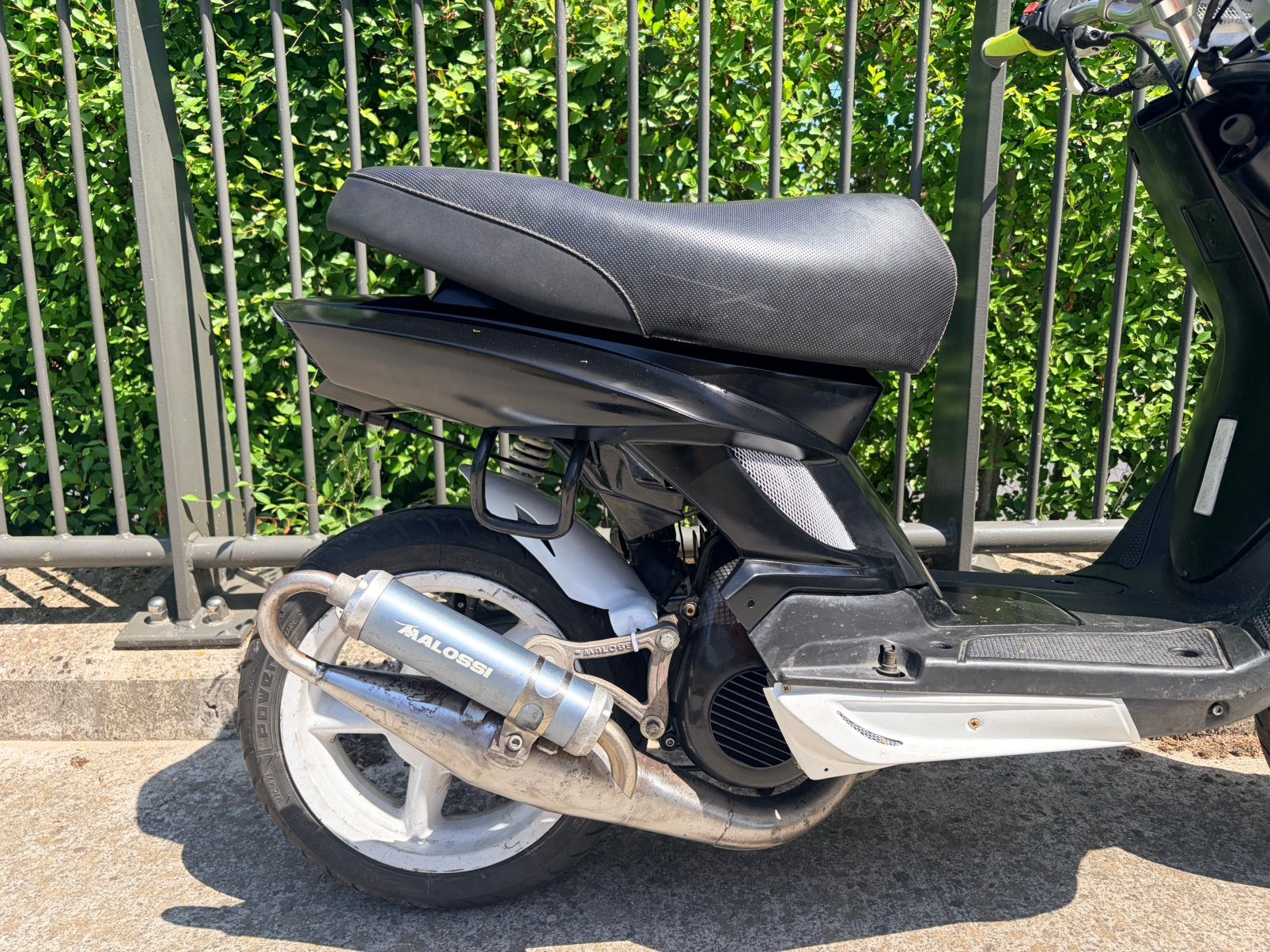 Malossi mhr uitlaat  prachtig geluid ! Voor booster, Fietsen en Brommers, Ophalen of Verzenden, Zo goed als nieuw, Uitlaat, Yamaha