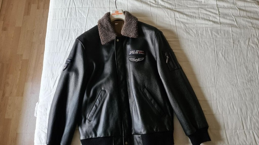 Blouson cuir - état neuf, Enlèvement, Comme neuf, Taille 52/54 (L), Noir