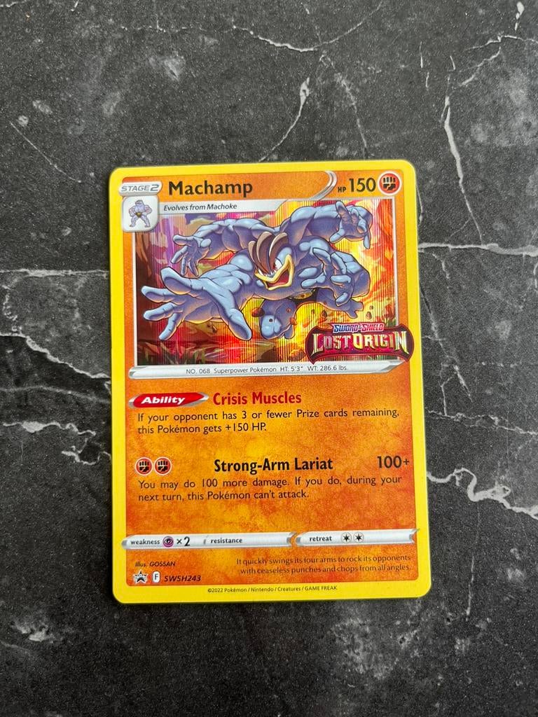 Machamp lost origin stamp, Ophalen of Verzenden, Zo goed als nieuw