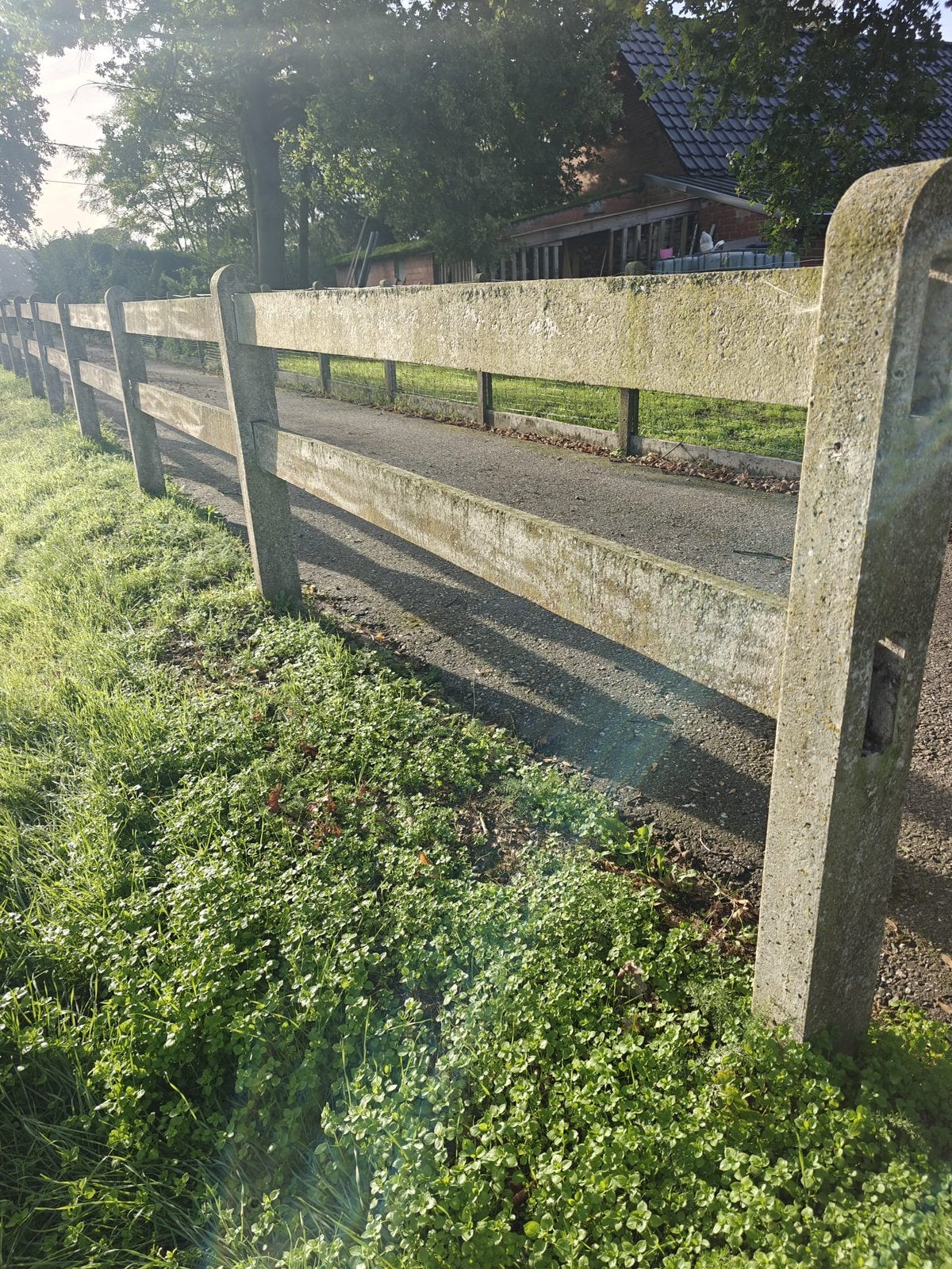 Gratis betonnen omheining, Enlèvement, Utilisé, Autres matériaux, Autres types
