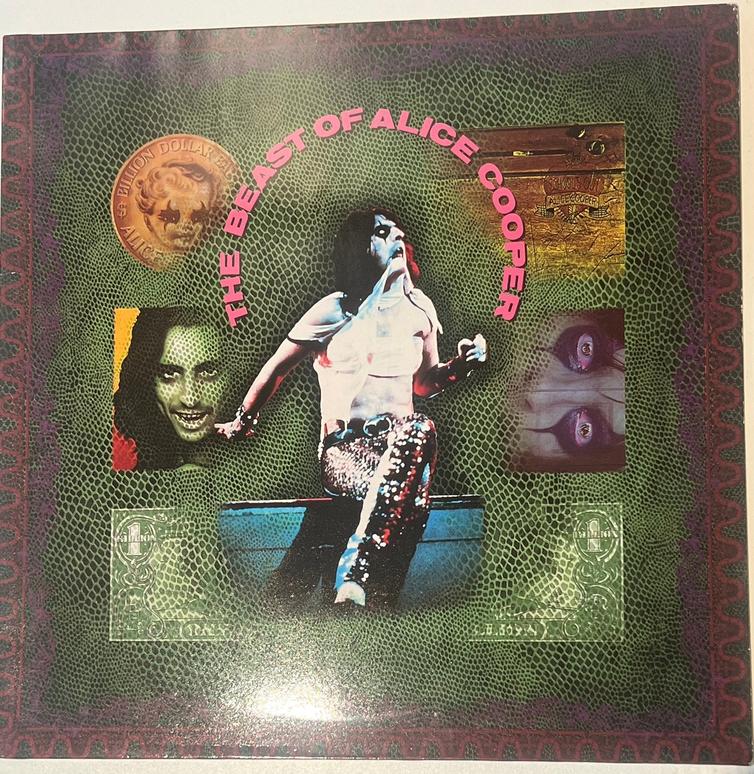 Alice Cooper - The Beast Of Alice Cooper WX331 UK, CD & DVD, Enlèvement ou Envoi, Utilisé, Hard rock, LP