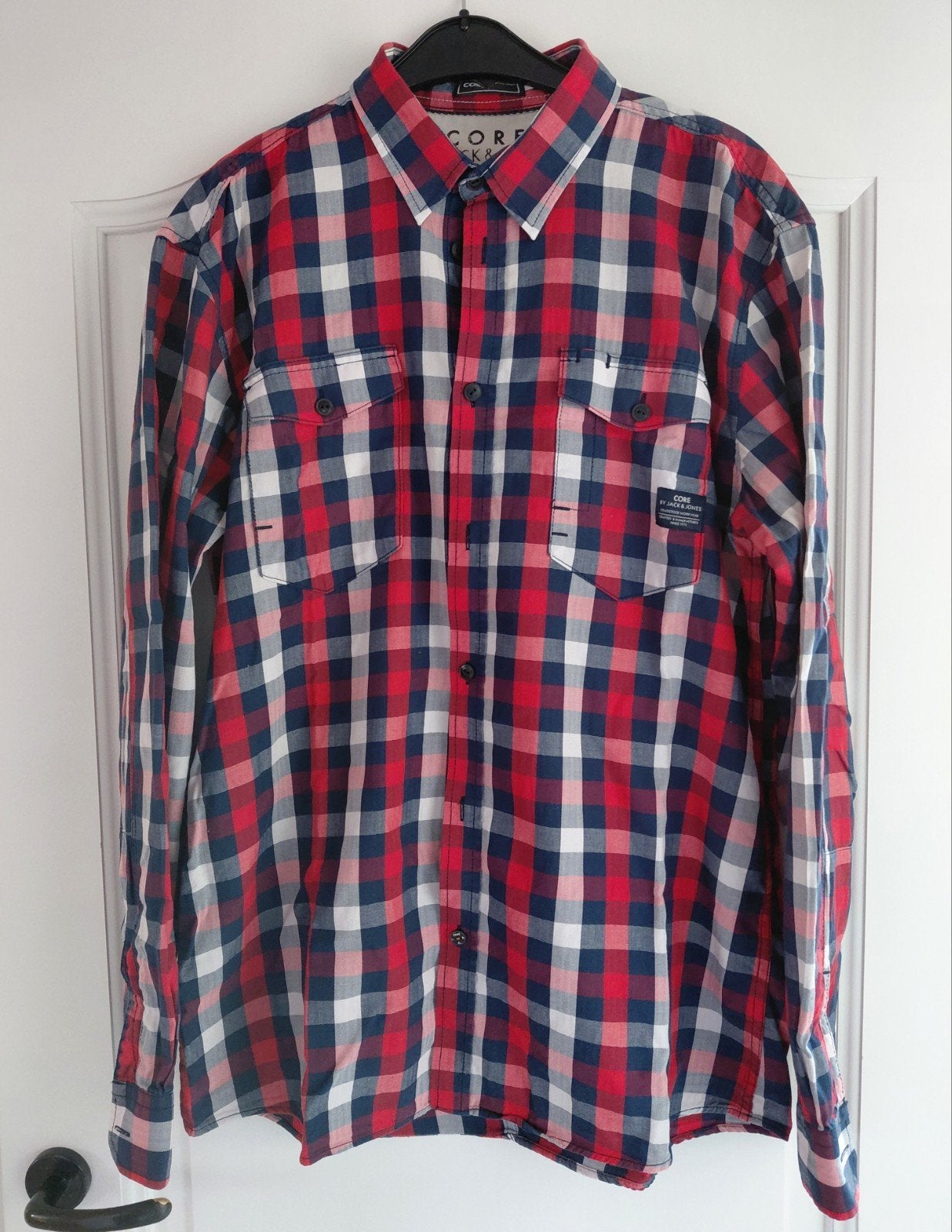 Geruit hemd Jack&Jones maat XL, Ophalen of Verzenden, Zo goed als nieuw, Jack&Jones.