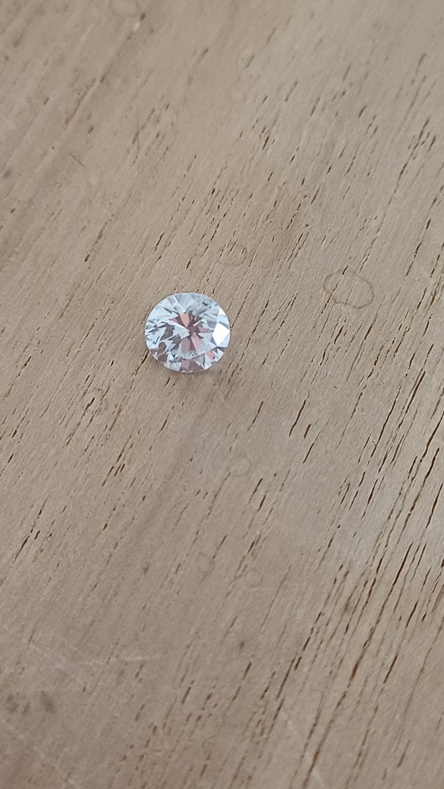 Diamant 0,5 carat., Enlèvement ou Envoi, Comme neuf