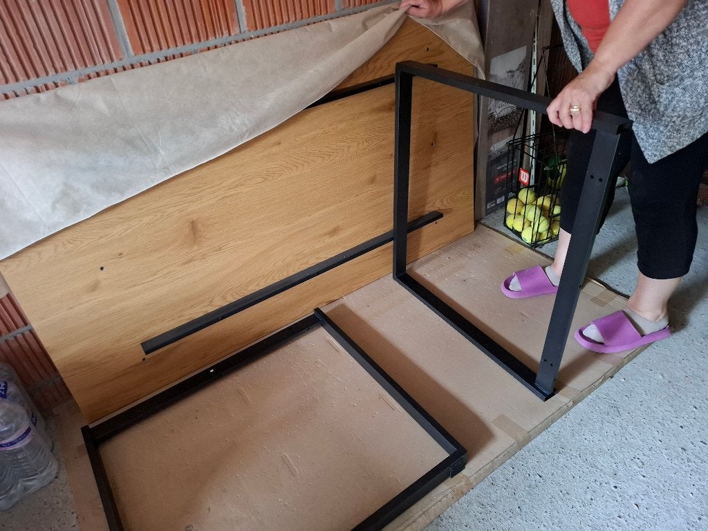 Eettafel, Huis en Inrichting, Ophalen, Gebruikt, 50 tot 100 cm, 150 tot 200 cm