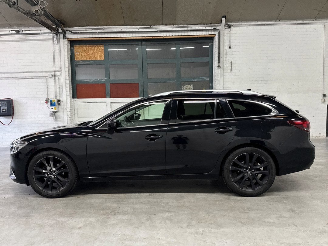 Mazda 6 Sportbreak 2.5 SkyActiv-G 192 GT-M | Head up | Memor, Autos, Mazda, Cuir, Achat, Entreprise, Noir