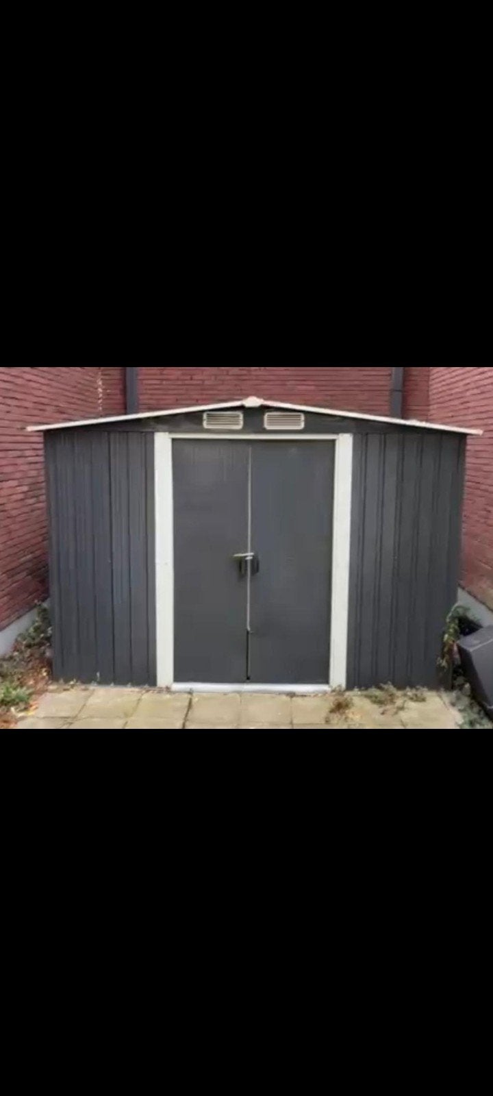 Metalen tuinhuis ,berging, fietsenstalling, Tuin en Terras, Ophalen, Tuinhuis