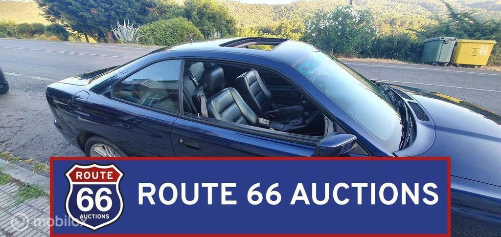 BMW 850i | 1991 | Route 66 Auctions, Autos, Oldtimers & Ancêtres, Achat, Entreprise, Boîte manuelle, Autre carrosserie