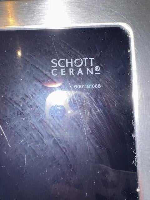 Te koop Keramische koopplaat Bosch, Ophalen, Gebruikt, Keramisch, 4 kookzones