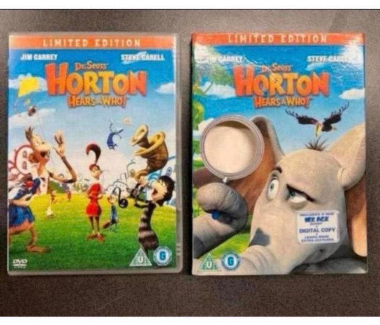 Horton Hears A Who DVD Limited Edition + ice age deel boxset, Cd's en Dvd's, Ophalen of Verzenden, Zo goed als nieuw, Animatie