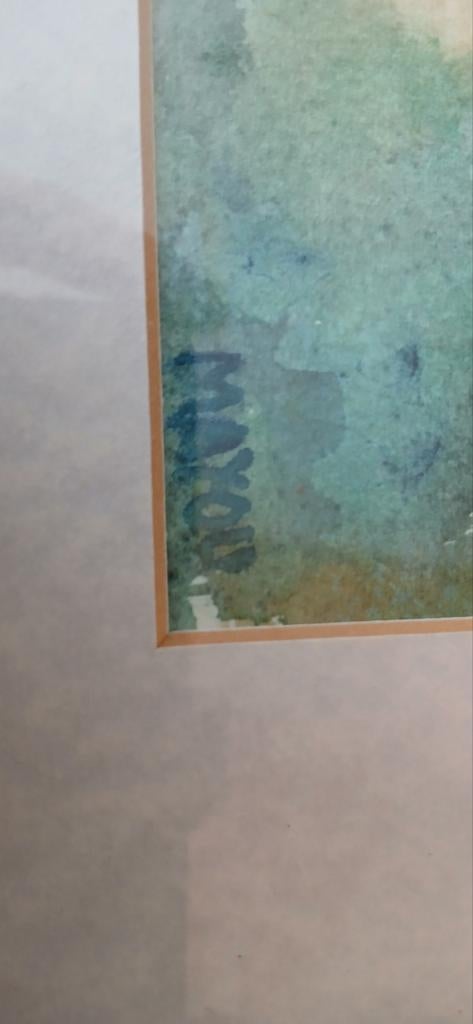 Water verf schilderij van mayou iserentant, Antiek en Kunst, Ophalen
