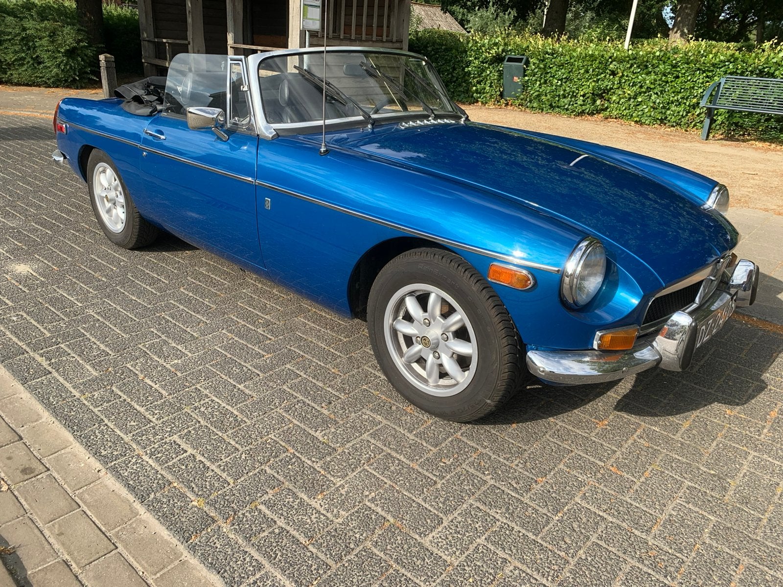 MG B roadster 1800 cc bj 1972, Autos, MG, B, Achat, Boîte manuelle, 2 portes