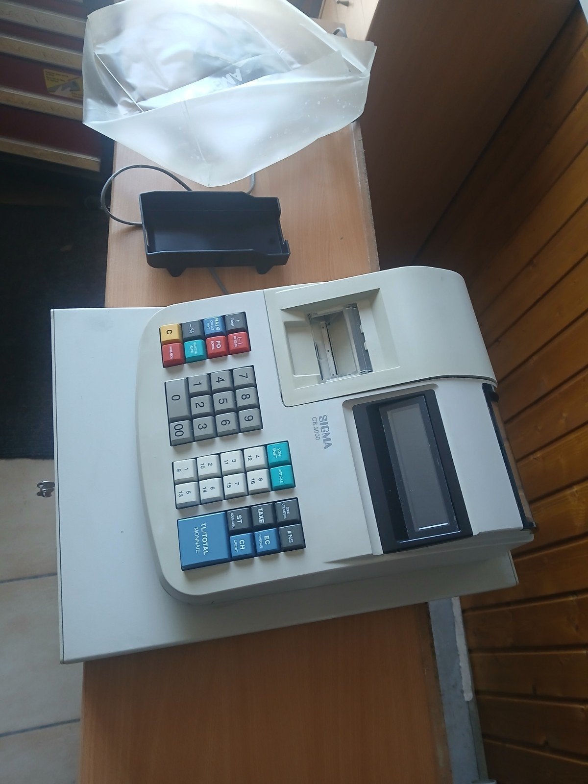 Sigma CR 2000 Kassa / Kassaregister, Verzamelen, Elektronische Apparatuur, Ophalen