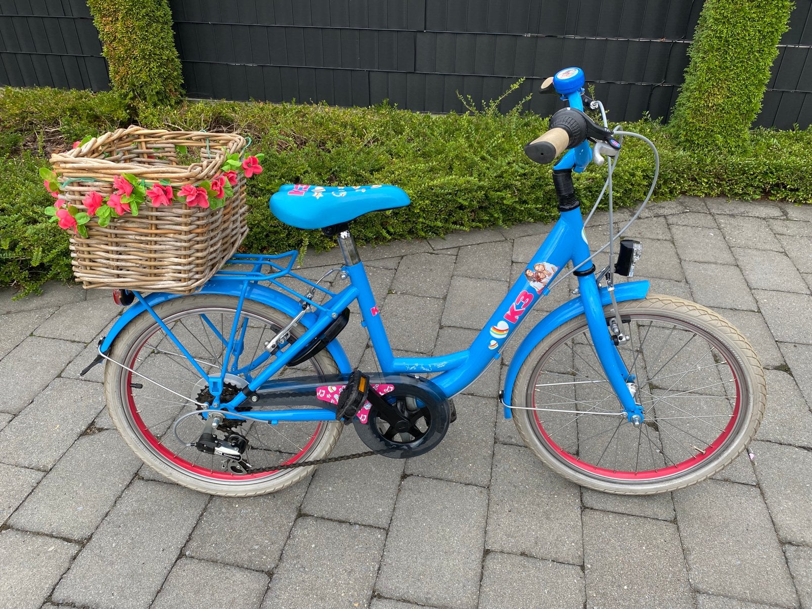 Fiets meisje k3 20 inch, Fietsen en Brommers, Fietsen | Meisjes, Ophalen, Zo goed als nieuw, 20 inch