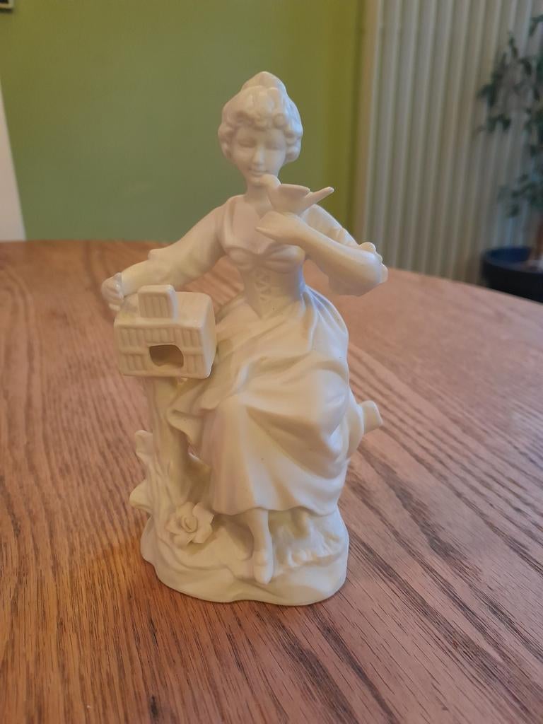 Lot de 2 figurines biscuits anciennes, Enlèvement