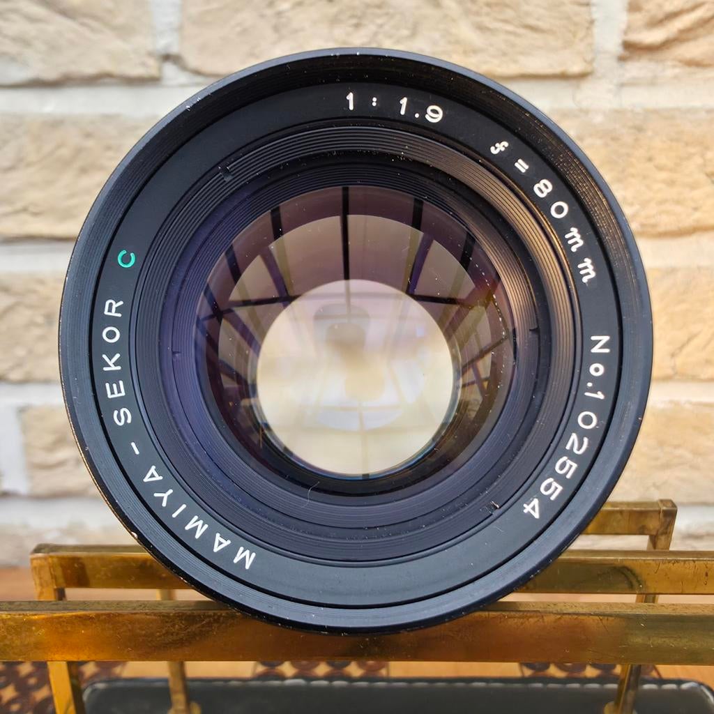 Best choice 💥Mamiya Sekor C 80mm f/1.9 [MINT] -  collector, Enlèvement ou Envoi, 1960 à 1980, Lentille ou Lentilles