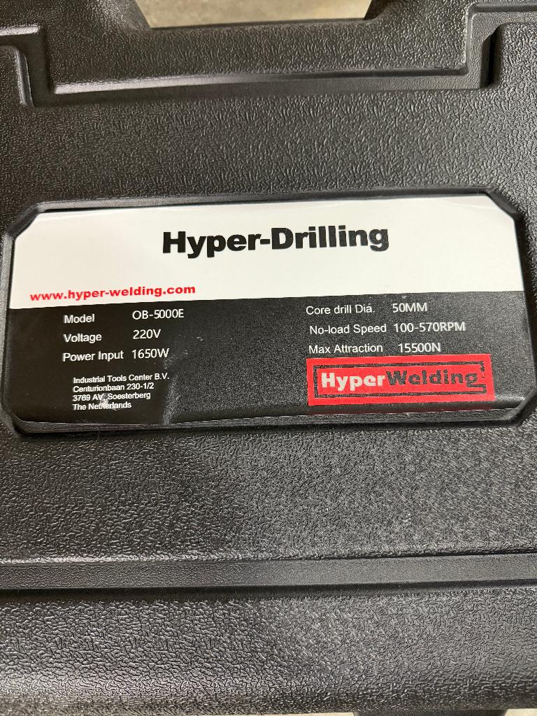 Hyper Welding-Hyper Drilling OB-5000E/ HW50, Doe-het-zelf en Bouw, Gereedschap | Boormachines, Ophalen of Verzenden, Nieuw, Boormachine