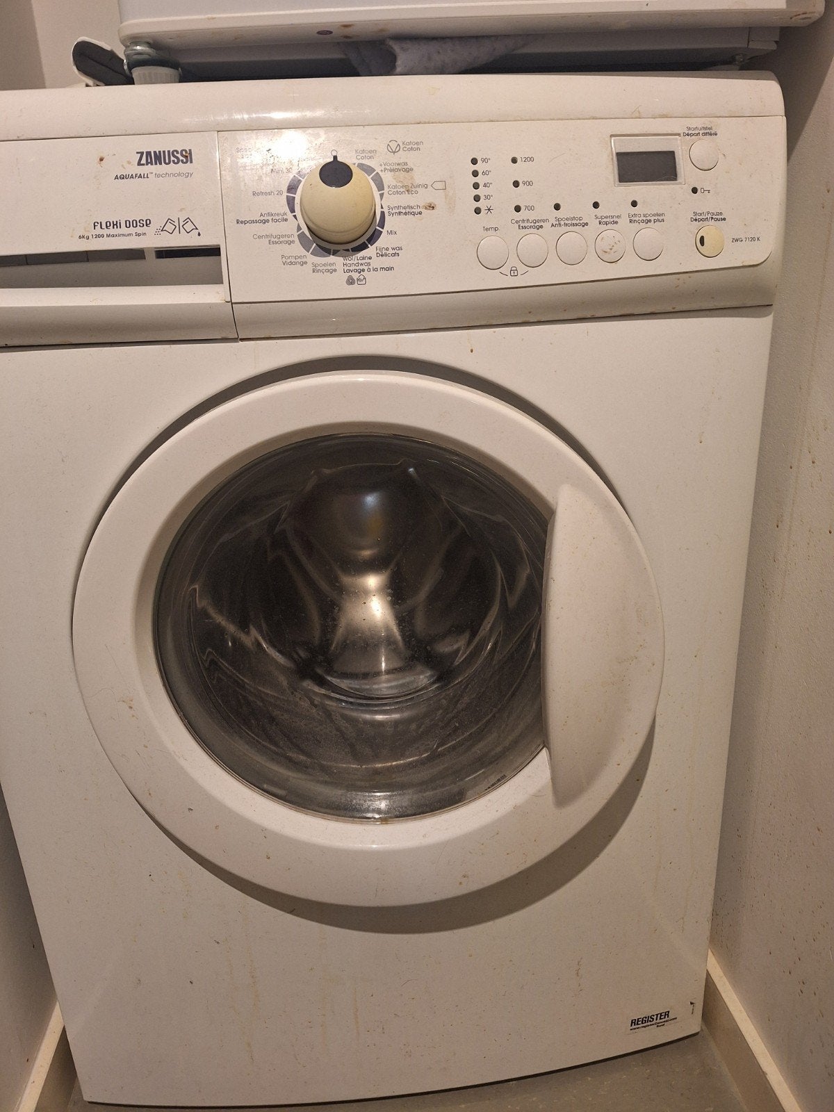 wasmachine, 6 tot 8 kg, Ophalen, Gebruikt