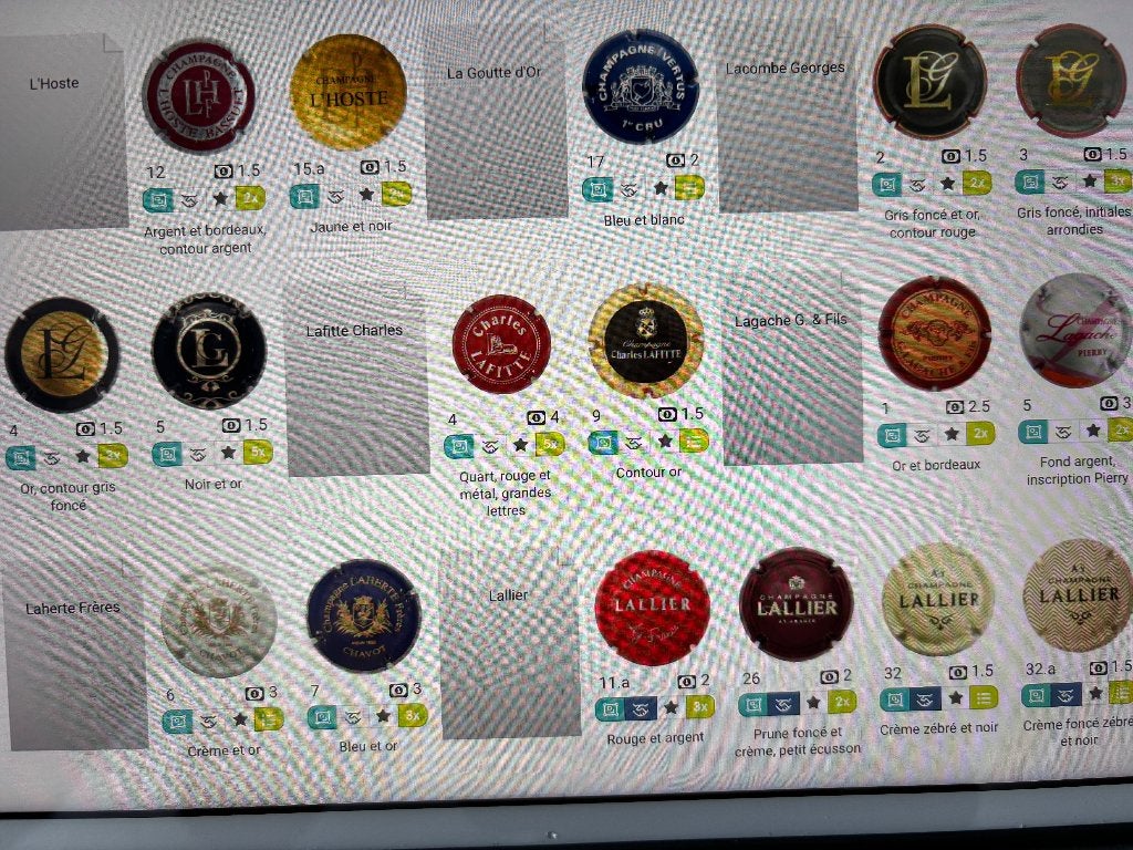 1000 Champagnecapsules, Verzamelen, Ophalen, Gebruikt