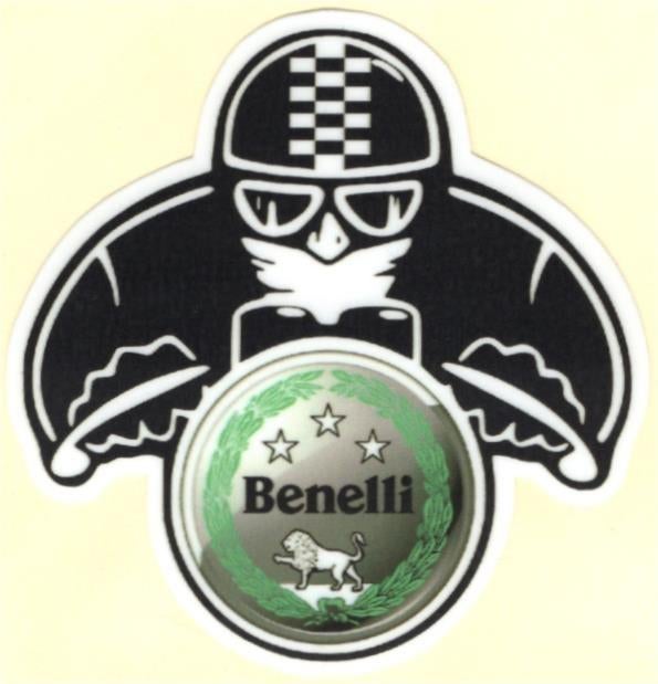 Benelli Cafe Racer sticker #7, Verzenden