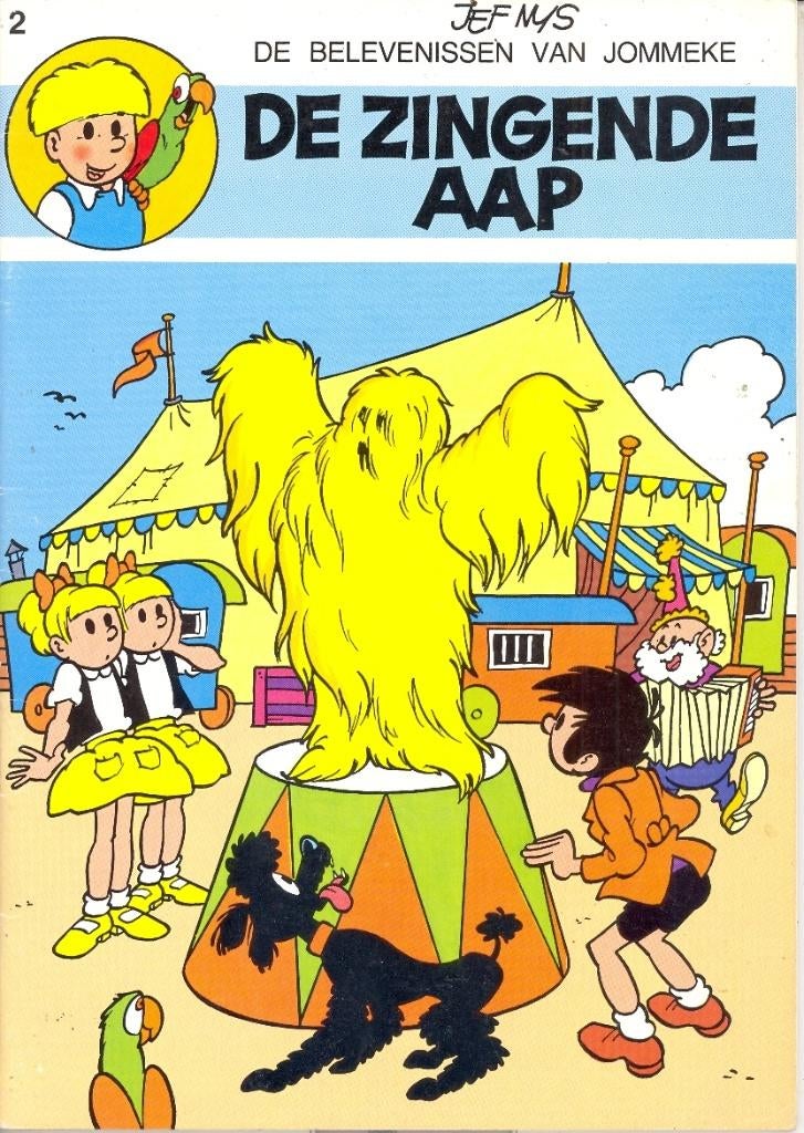 Verzameling strips Jommeke - ongekleurde 2de reeks Het Volk., Meerdere stripboeken, Ophalen of Verzenden, Gelezen, Jef Nys.