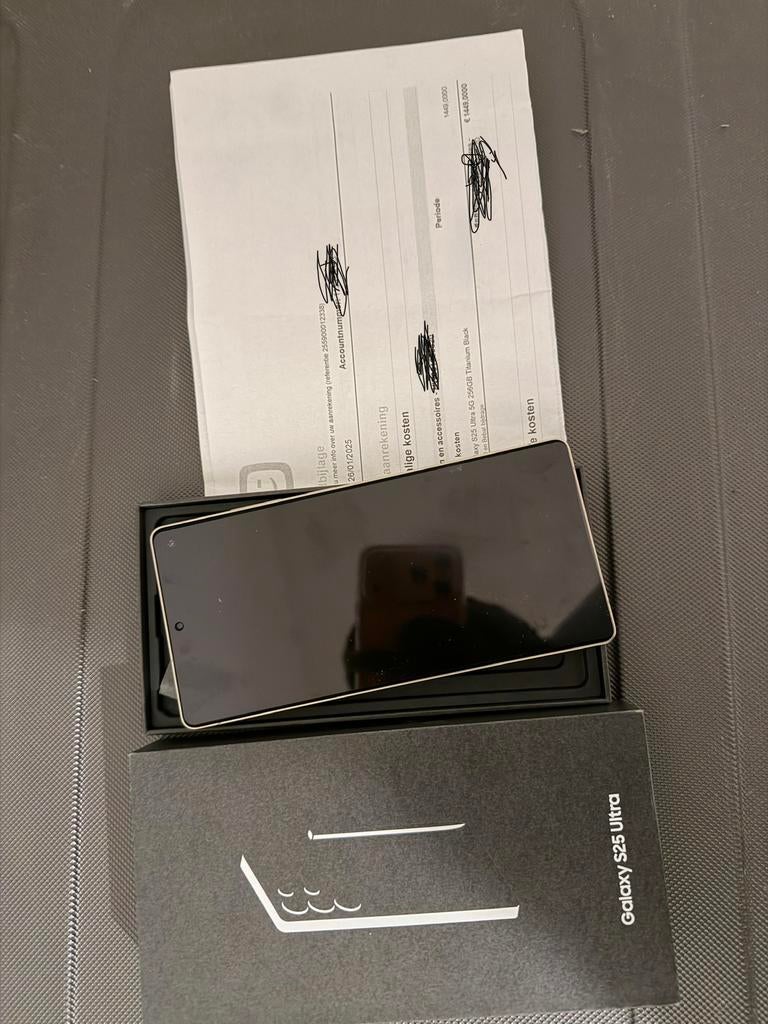 Samsung Galaxy S25 Ultra, Ophalen, Overige modellen, Zwart, Touchscreen