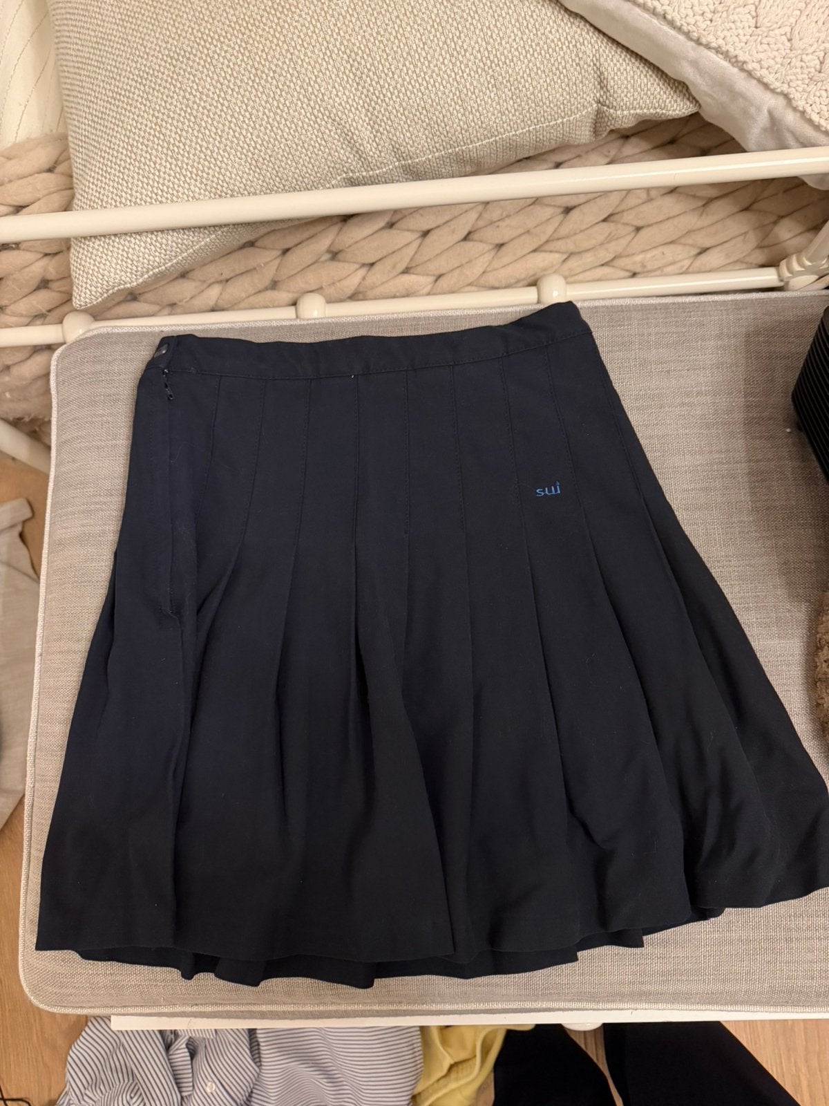 Sui uniform rok 70cm, Ophalen of Verzenden, Zo goed als nieuw, Blauw, Boven de knie