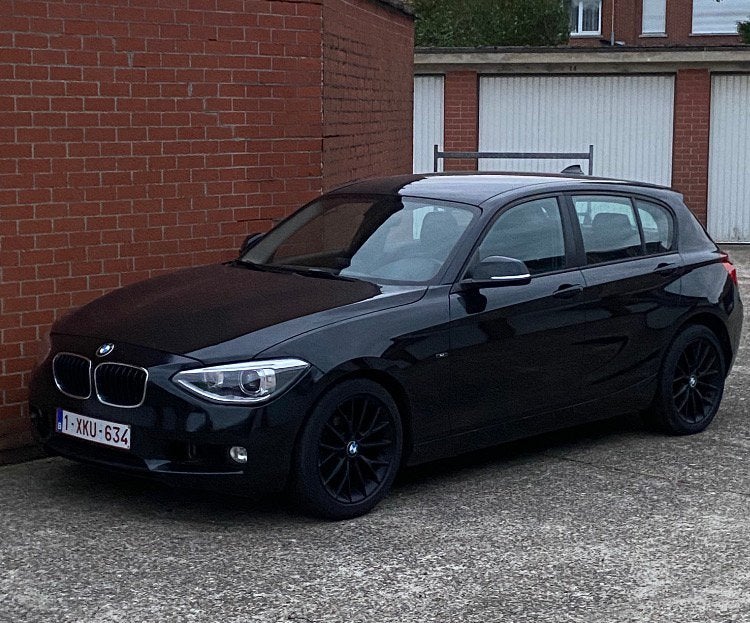 Bmw F20 116i, Auto's, 100 kW, Euro 5, Parkeersensor, Zwart