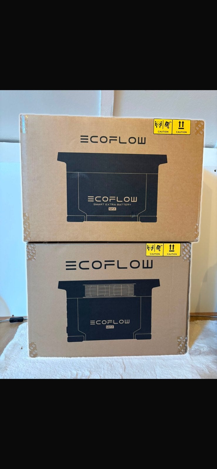 EcoFlow Delta 2 Max + Extra Batterij +Smart plugs en Meer!, Ophalen, Zo goed als nieuw
