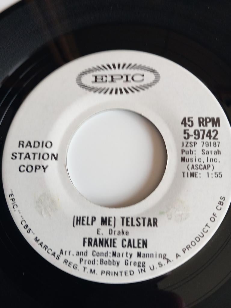 FRANKIE CALEN. (HELP ME ) TELSTAR. OLDIES 60s USA 45T, Enlèvement ou Envoi