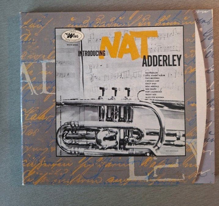 Cd. Nat Adderley. Introducing (Verve, Digipack)., Ophalen of Verzenden, Gebruikt