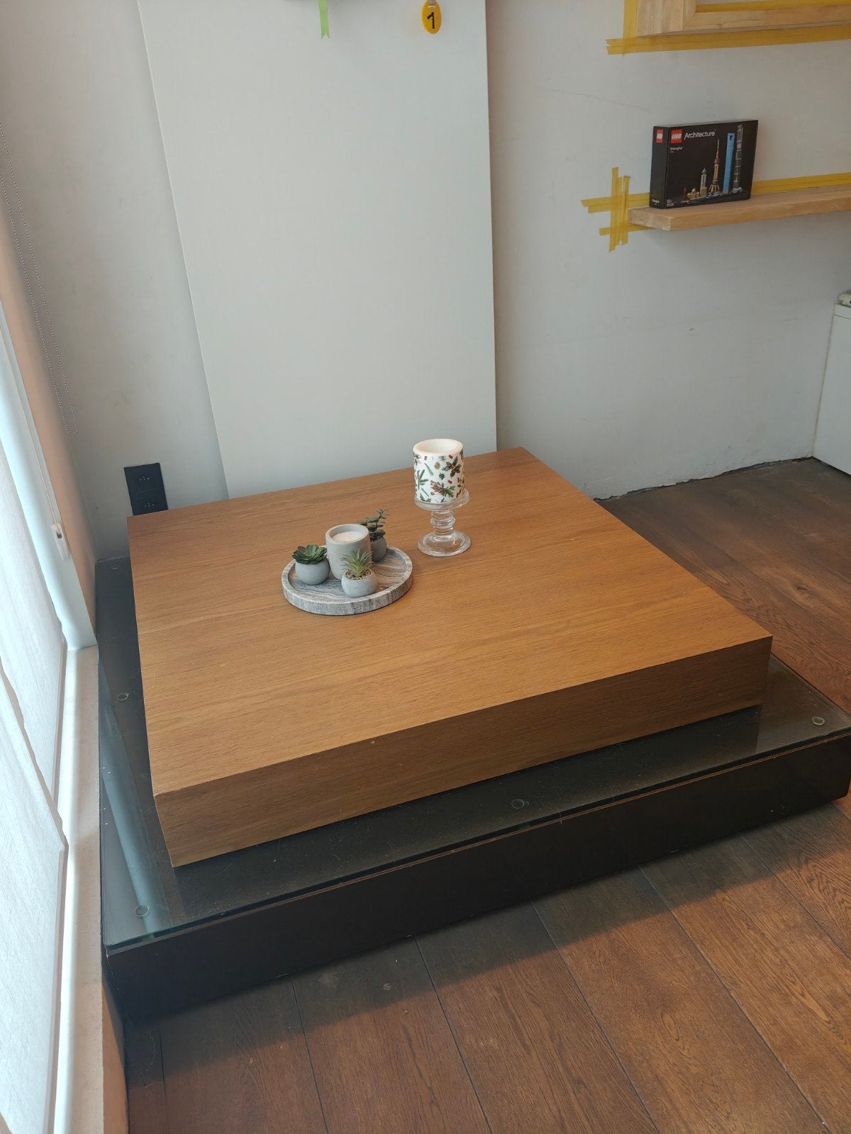 Design Salontafel 120 x 120cm, Ophalen