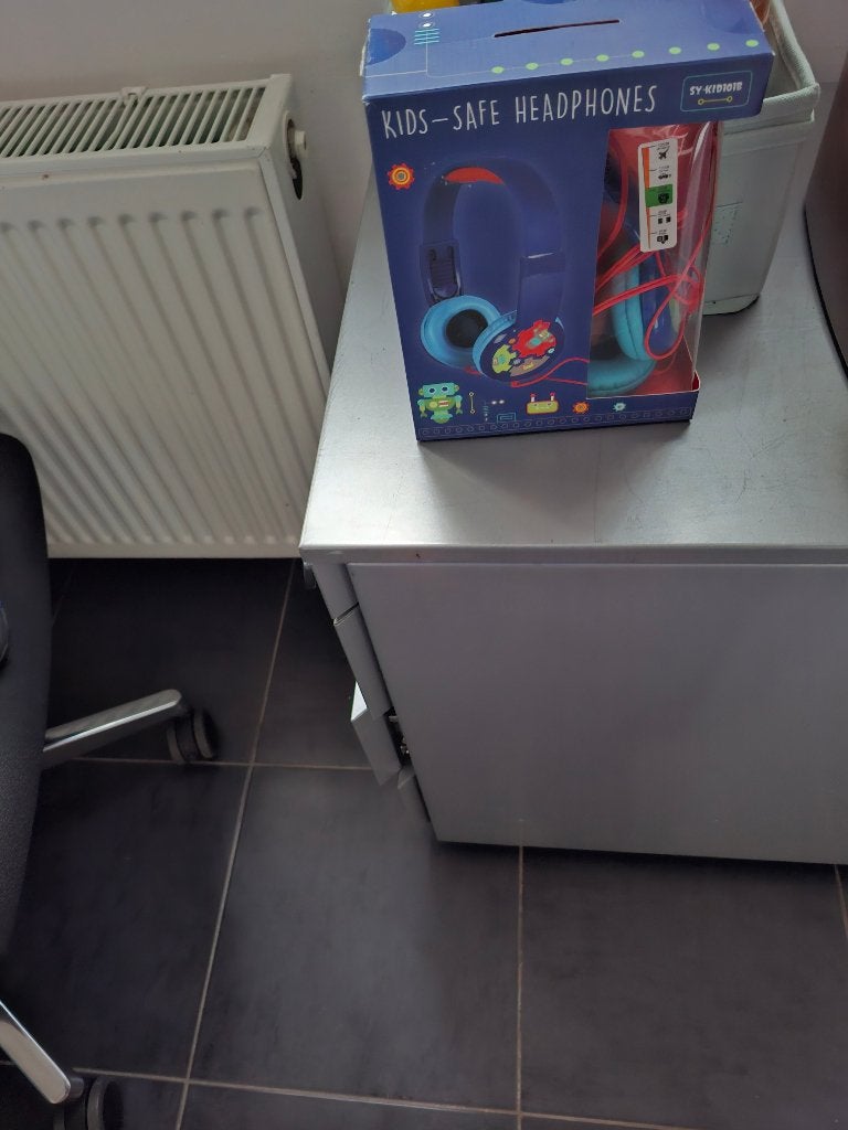 Kinderhoofdtelefoon met draad, TV, Hi-fi & Vidéo, Casques audio, Neuf, Autres marques, Enlèvement ou Envoi, Bleu