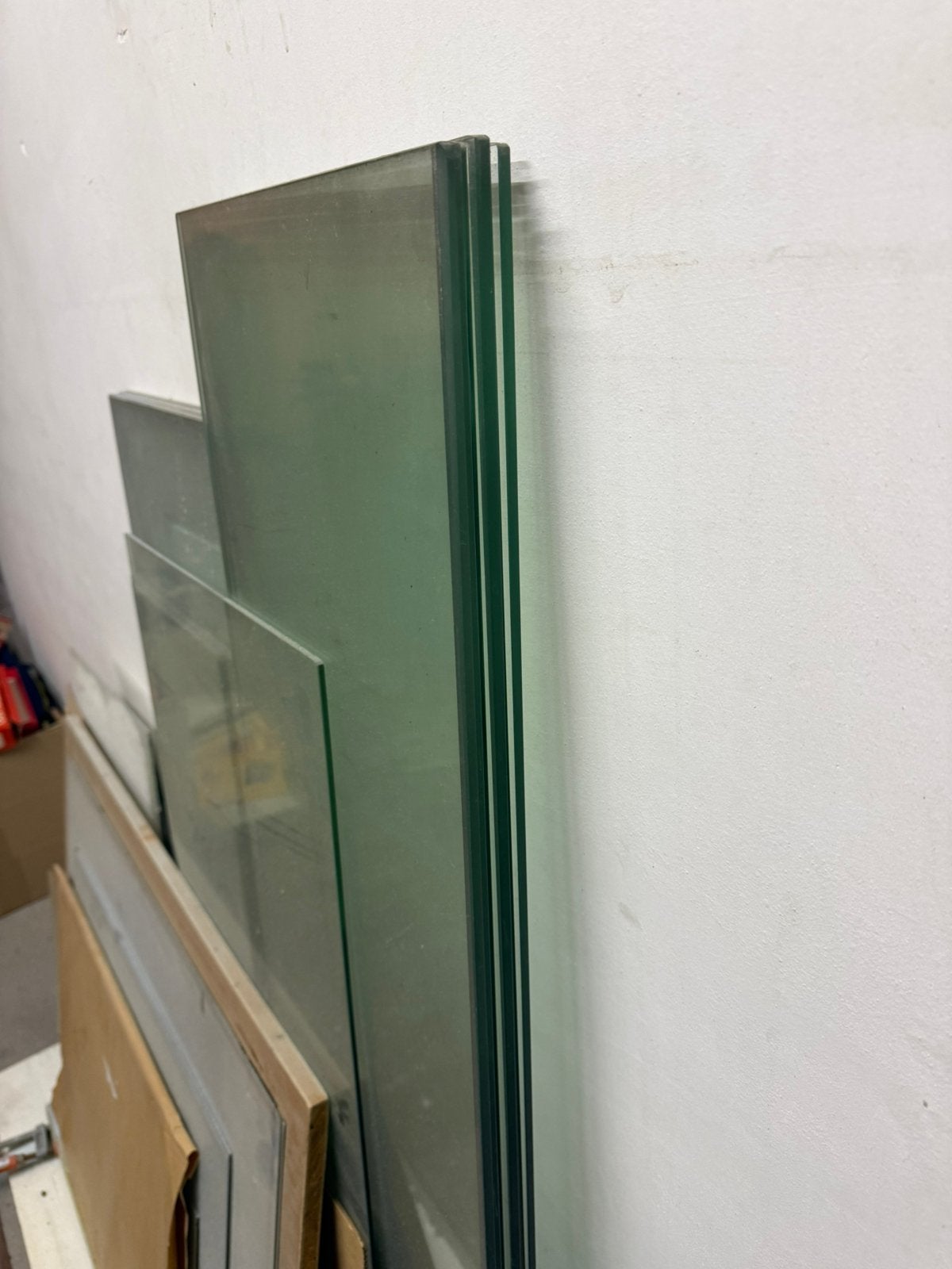 Verschillende plexiglas- glasplaten, Doe-het-zelf en Bouw, Ophalen, Zo goed als nieuw
