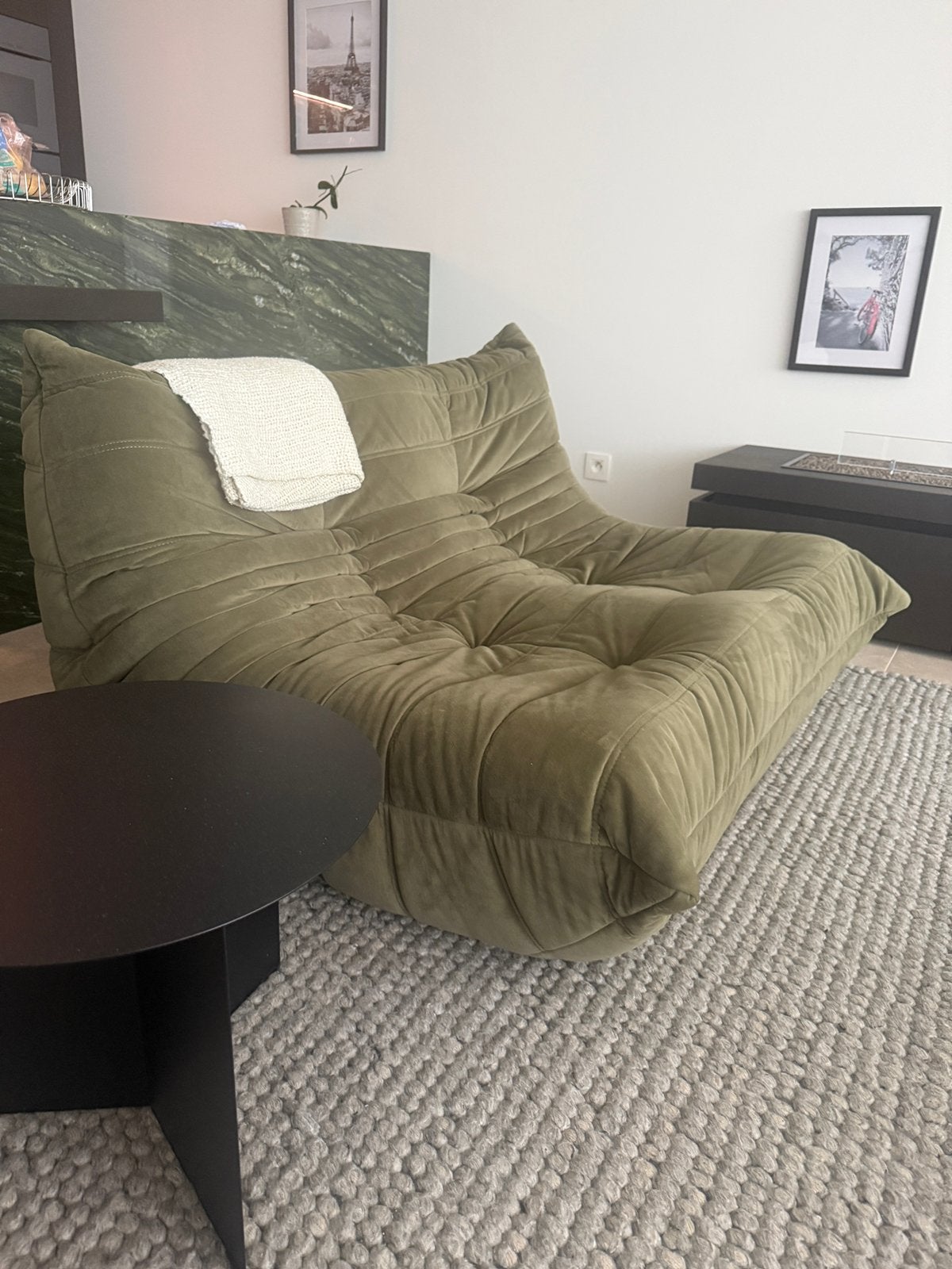 Ligne Roset Togo 2-zit en 3-zit, Maison & Meubles, Enlèvement, Utilisé