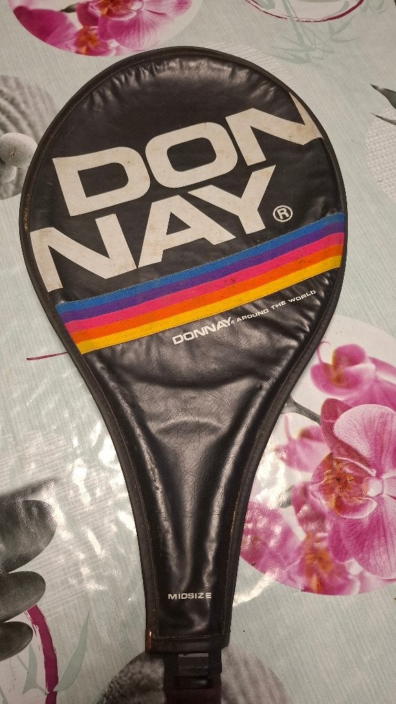 Donnaiy 50 jaar oud tennisracket, Sport en Fitness, Tennis, Zo goed als nieuw, Racket, Ophalen, L2