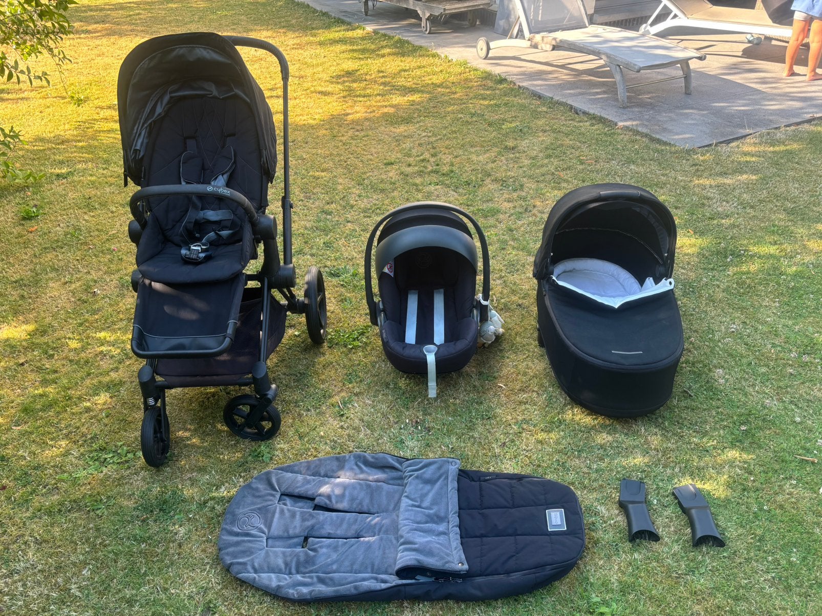 Système de voyage 4 en 1 Cybex Priam avec siège auto Cloud Z, Enlèvement, Comme neuf