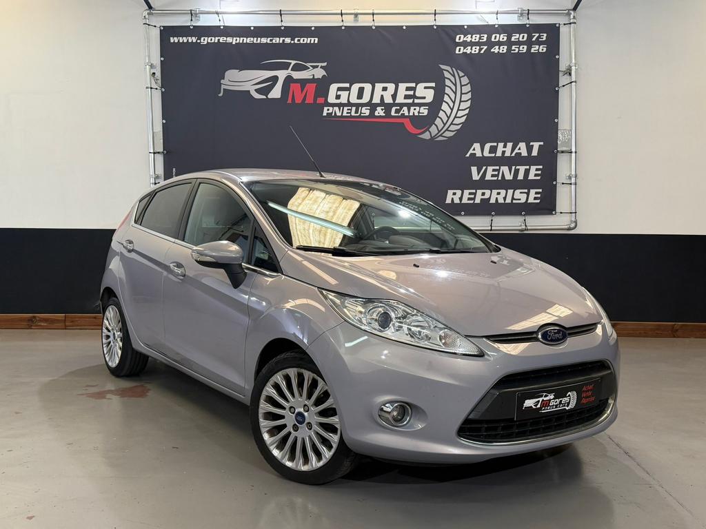 Ford Fiesta 1.4 TDCi en très bon état général, Auto's, Ford, Euro 5, Stof, Bruin, 5 deurs