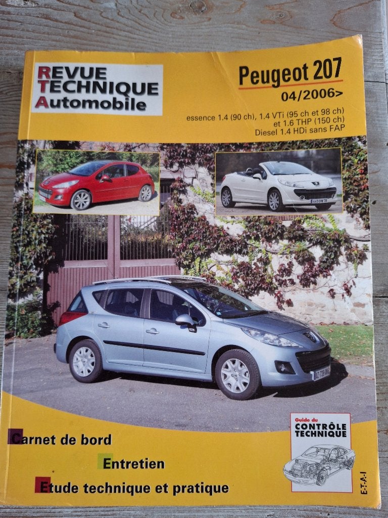 Livre RTA automobile, Livres, Enlèvement, Utilisé, Peugeot
