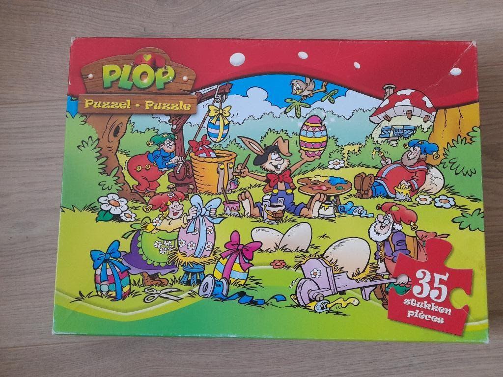 Puzzel Kabouter Plop, Ophalen of Verzenden, Gebruikt