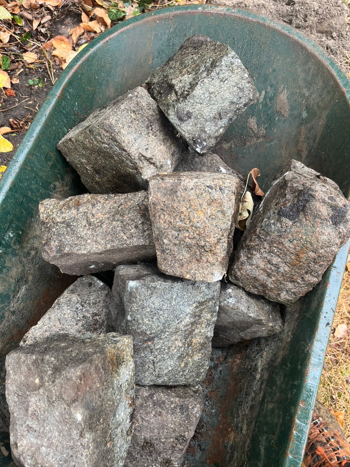 Kasseien +- 80 stuks, Tuin en Terras, Ophalen, Zo goed als nieuw