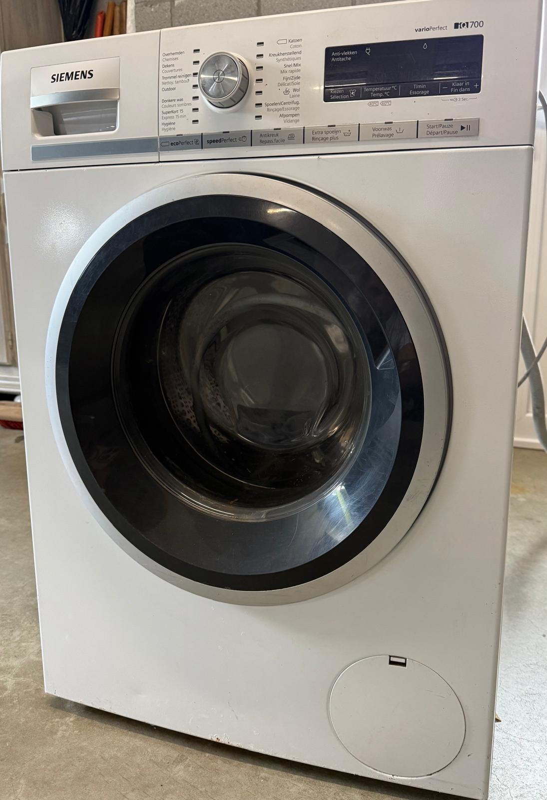 Machine à laver Siemens IQ700, Enlèvement, Utilisé