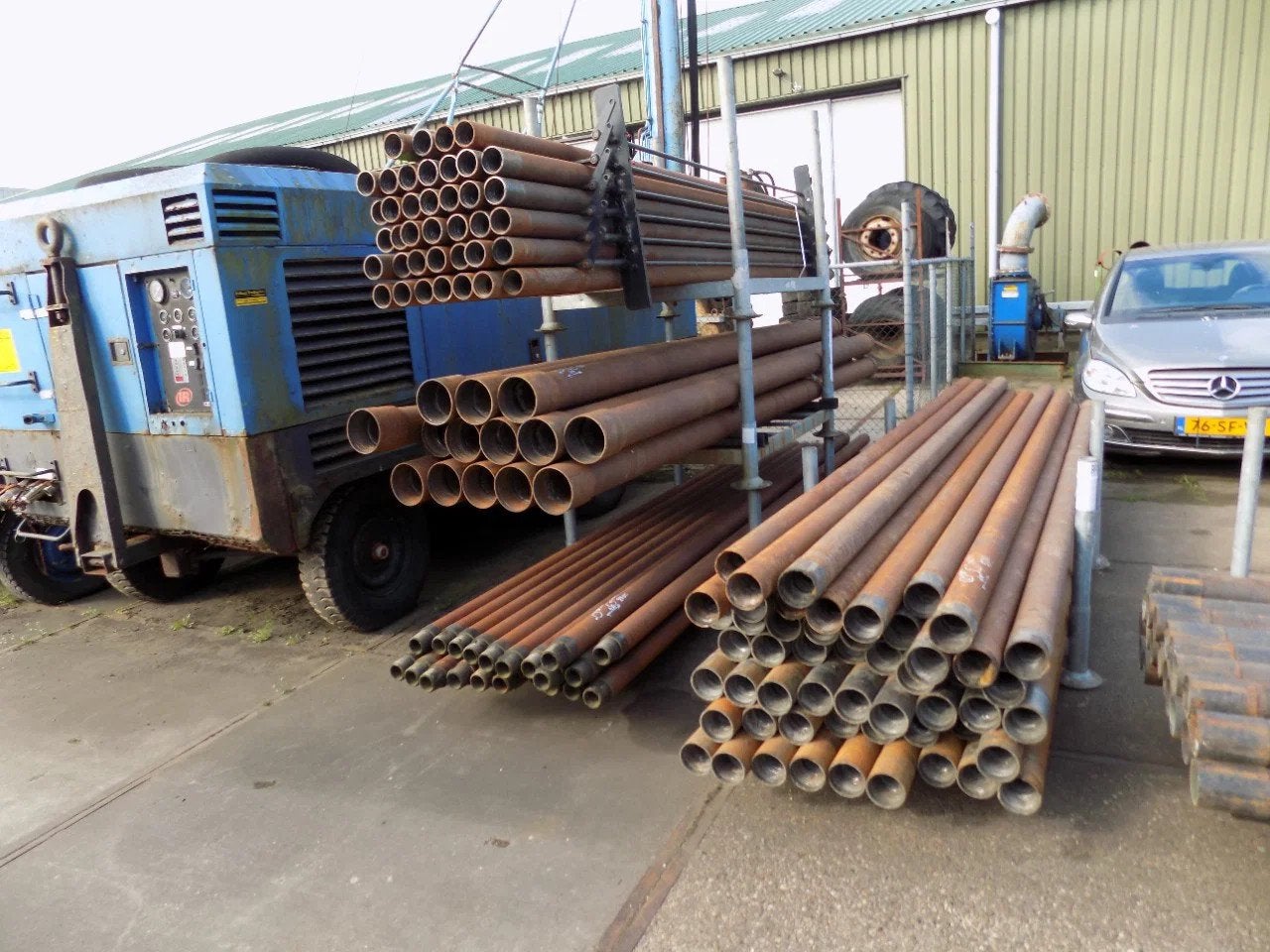 drilling pipe 4 meter boorpijpen