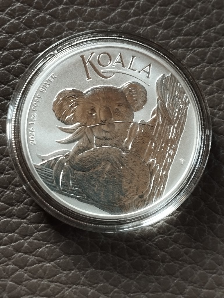 1 oz.999 zilver koala 2026, Postzegels en Munten, Munten | Oceanië, Ophalen of Verzenden, Losse munt, Zilver