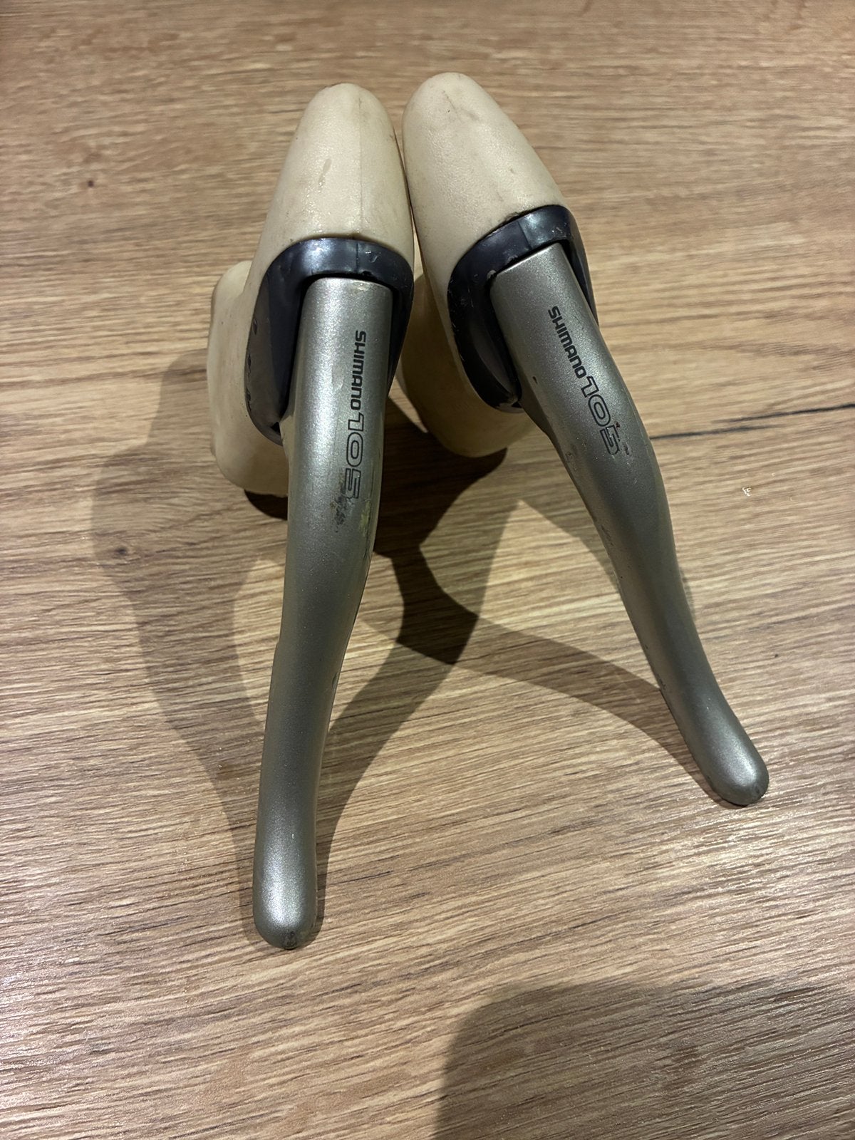 Retro shimano 105 remhendels, Ophalen of Verzenden, Zo goed als nieuw