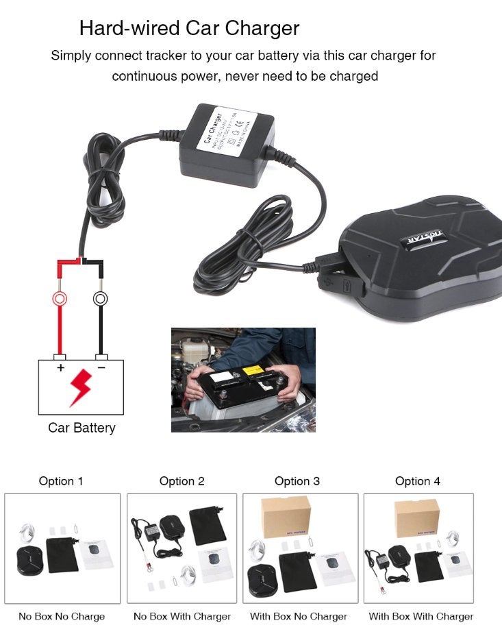 GPS Tracker voiture TKSTAR TK905 5000 mAh, Enlèvement ou Envoi, Neuf