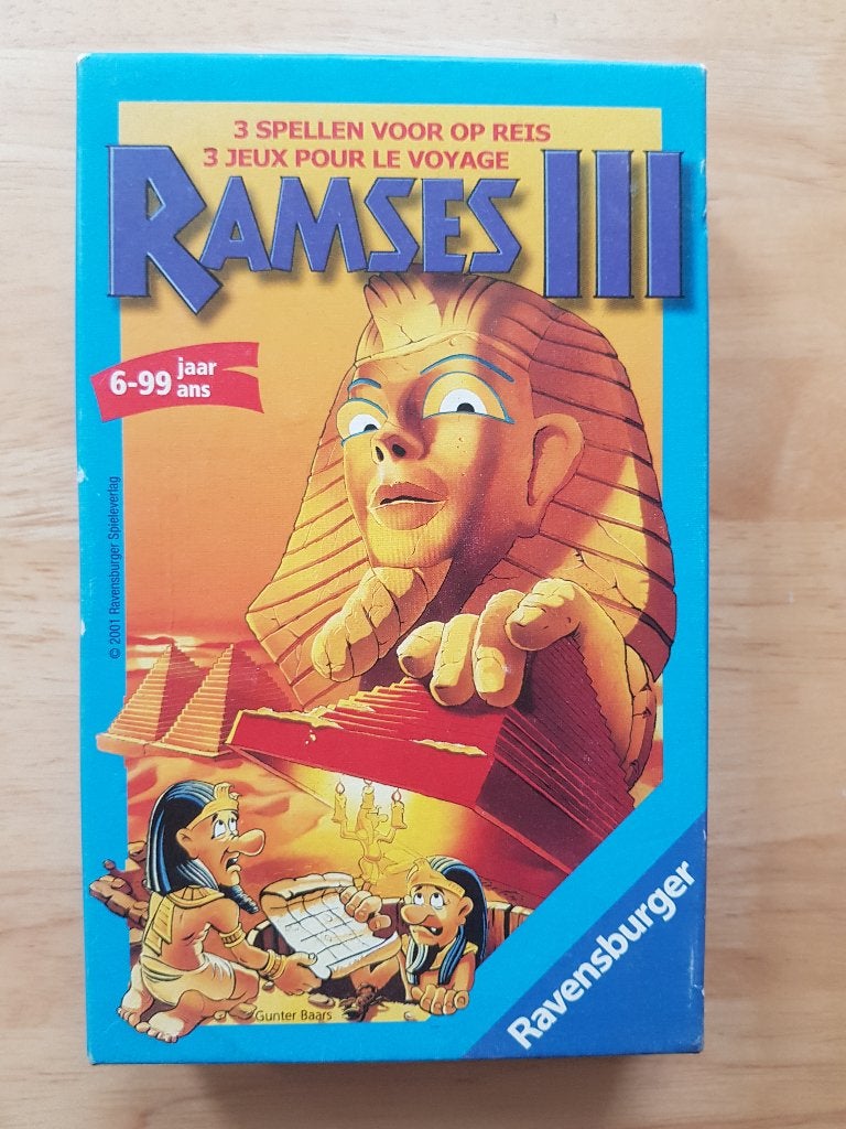Jeu de voyage – Ramses III (Ravensburger), Enlèvement, Utilisé, Ravensburger, Jeu de voyage