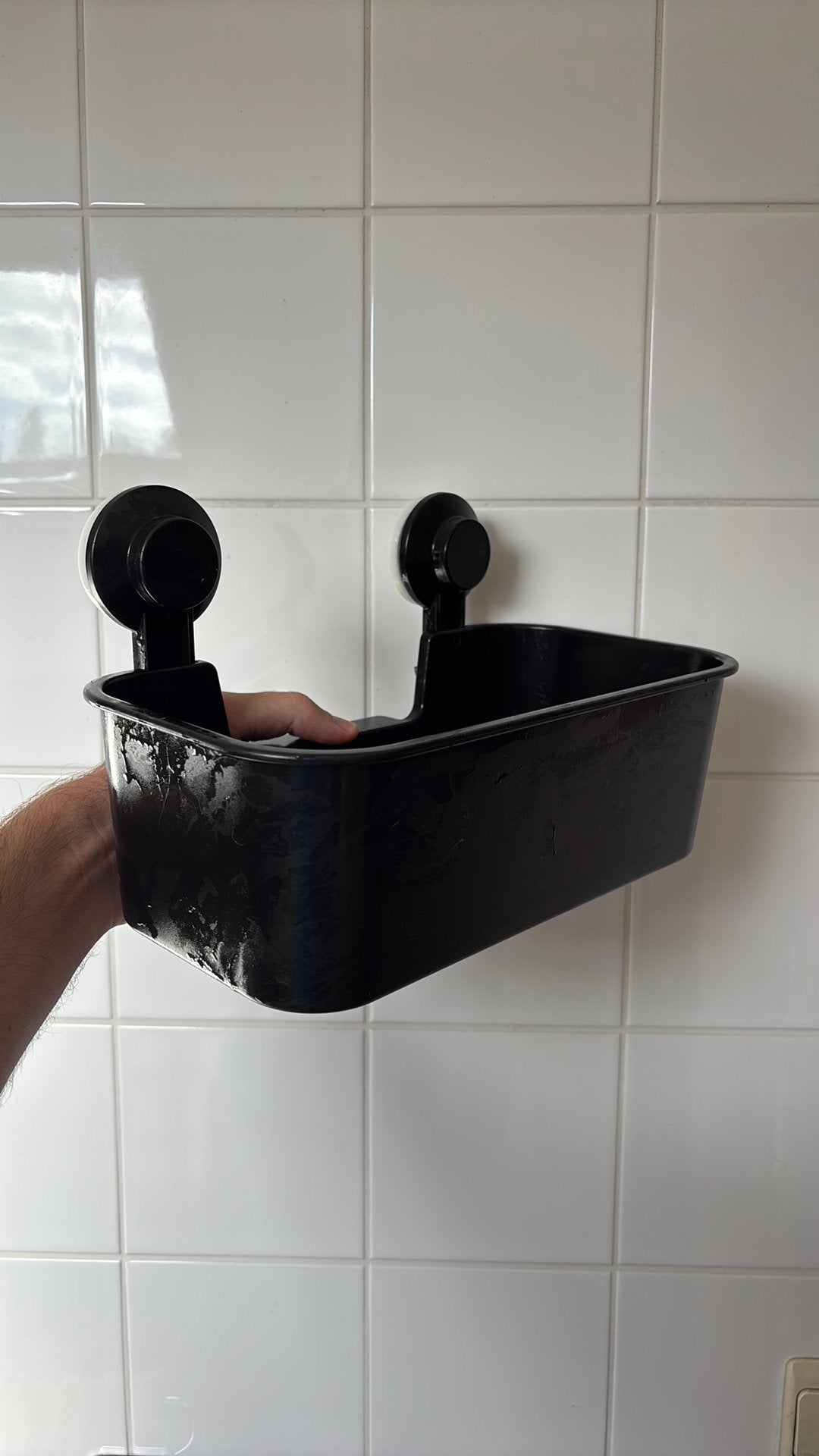 Mand met zuignap, Ophalen, Gebruikt