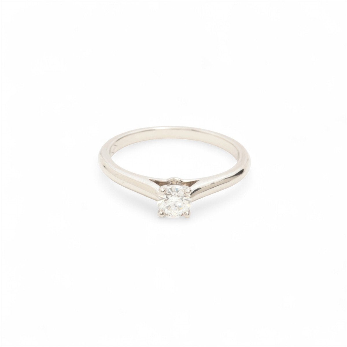 Cartier Solitaire 1895 ring, Ophalen, Overige materialen, Gebruikt, Met edelsteen