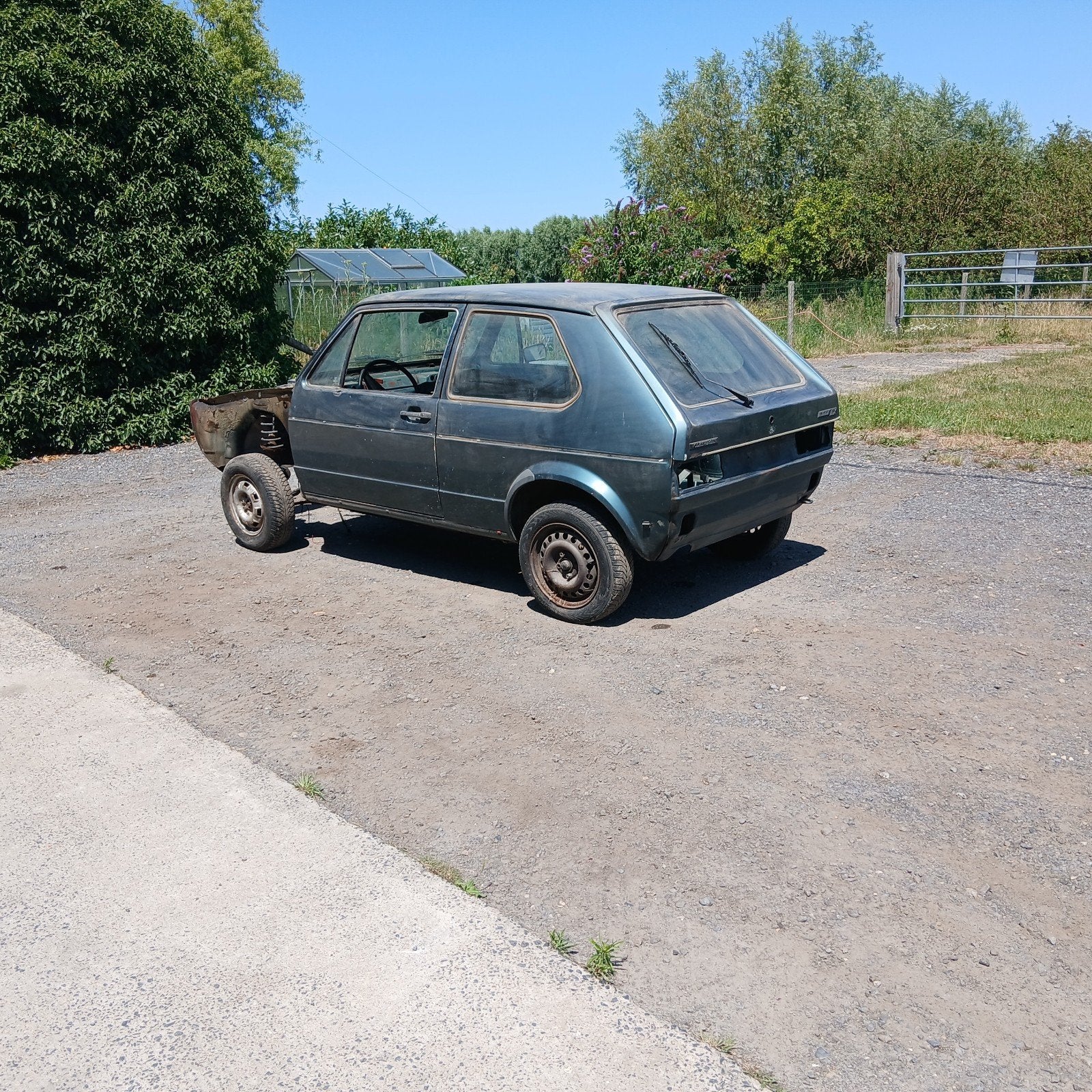 VW Golf 1 G60, Auto's, Volkswagen, Bedrijf, Golf, Sportstoelen, Benzine, Groen