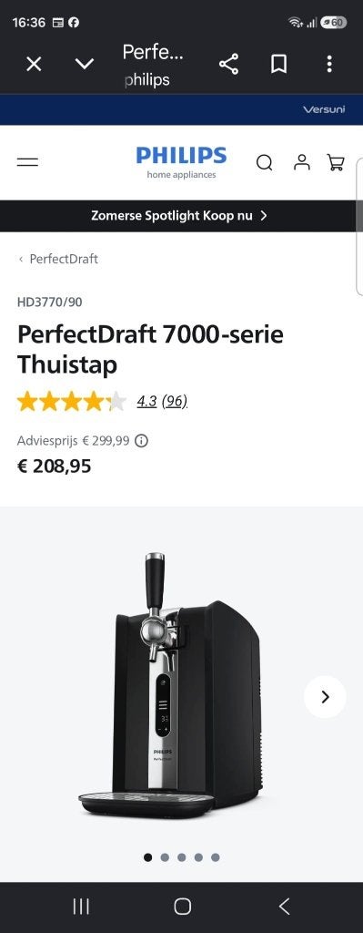 Zelf bier tap, Overige thema's, Noir, Comme neuf, Enlèvement